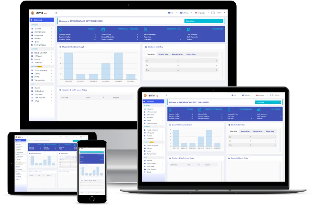 Education Institute Management Software